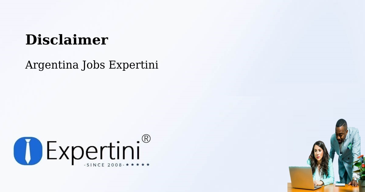 Disclaimer – Ceres - Argentina Jobs Expertini