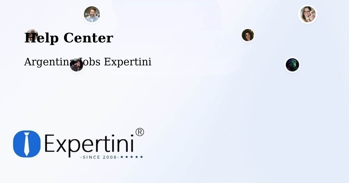 Help Center – Ceres - Argentina Jobs Expertini